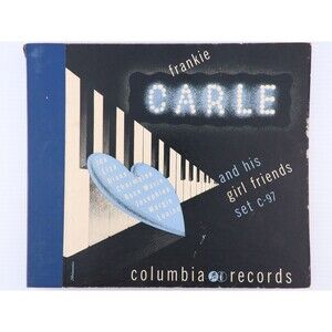 Frankie Carle And His Girl Friends - Reissue 10" 78 rpm Record Book Set C-97
